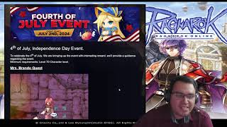 iRO Free Headgear  4th of July Event  Update July 02 2024 in Ragnarok Online [upl. by Orabel]