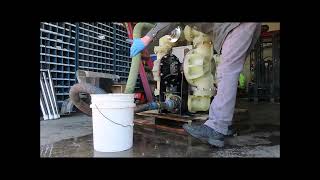 3quot Sandpiper Double Diaphragm Pump polypro 4829 [upl. by Reames]