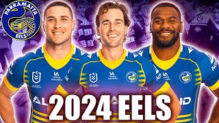 2024 Parramatta Eels Starting LineUp amp Extended Squad  NRL  Prediction [upl. by Nnaassilem]