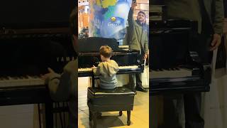 Talented child  Talented boy playing the piano at Melbourne Central talent piano [upl. by Minnnie119]