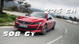 Essai Peugeot 508 GT PureTech 225  les trois qualités et trois défauts de la nouvelle 508 [upl. by Naitsyrk]