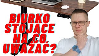 Biurko stojące czy warto kupić Na co uważać VLOG 155 [upl. by Airdnassac465]