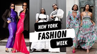 NEW YORK FASHION WEEK VLOG  FASHION SHOWS PRESENTATIONS AND LOTS OF FUN IN BETWEEN  THE YUSUFS [upl. by Kamp]