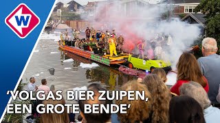 Feest vlammen en schuim bij knotsgekke Lierse Gondelvaart [upl. by Alanah]