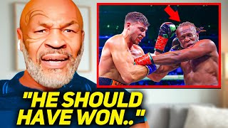 Celebrities REACT To KSI ROBBED VS Tommy Fury [upl. by Rickart375]