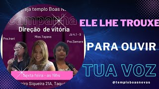 Templo Boas Novas está ao vivo [upl. by Anitsenre]