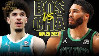 Boston Celtics vs Charlotte Hornets Full Game Highlights  Nov 20 2023  FreeDawkins [upl. by Accebber555]