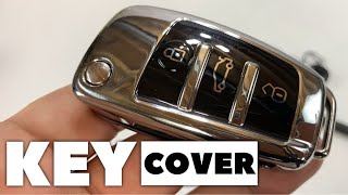 Car Remote Key Fob Chrome TPU Shell Cover by TurningMax Review [upl. by Aicatan]