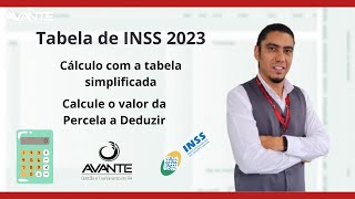 Tabela de INSS 2023  Cálculo na Prática [upl. by Aramoiz]