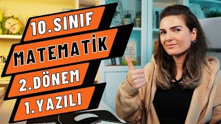 10 Sınıf Matematik 2Dönem 1Yazılı Sınava Hazırlık ⎮TÜM SENARYOLAR [upl. by Norac]