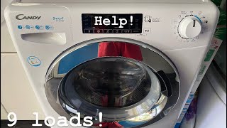 BIG Wash Day with Candy washing machine [upl. by Hube]