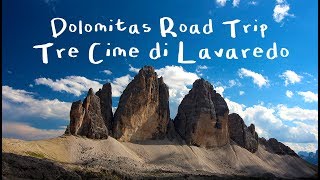 DOLOMITASâ”‚Las vistas  TOP en Tre Cime di Lavaredo [upl. by Anaeda]