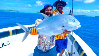 Monster Fish Hunting  Maldives  M4 Tech [upl. by Adnuhsat]