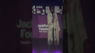 Asanda Jezile  JackPetchey Foundation Charity [upl. by Mehsah809]