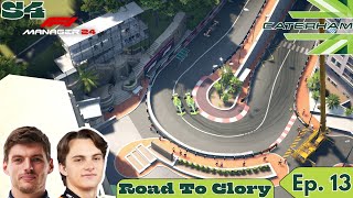 Caterham Road To Glory S4  F1 Manager 2024  Ep13 [upl. by Ynobe]