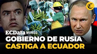 🇷🇺RUSIA vs ECUADOR🇪🇨 ¿por qué MOSCÚ decidió BLOQUEAR LA EXPORTACIÓN de PLÁTANOS  El Comercio [upl. by Tadd201]