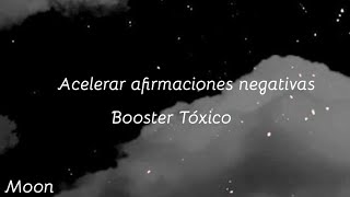 Acelerar audios subliminales tóxicos  × Booster Tóxico  Audio Subliminal ×  Una escucha [upl. by Uehttam]