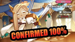 FINANCIER COOKIE CONFIRMED 100  SKILL LEAKED  COOKIE RUN KINGDOM [upl. by Shotton]