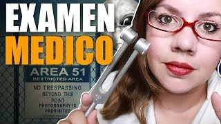 Examen Medico ASMR en el Area 51  Murmullo Latino  ASMR Español Mexico [upl. by Engracia]