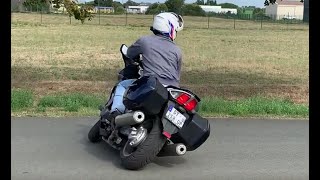 Maniabilité moto en Yamaha 1300 FJR [upl. by Basso]