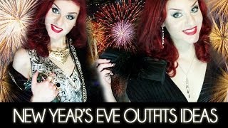 2 Outfit per CAPODANNO Total Black amp Gold Baroque  OOTN New Years Eve Outfits Ideas Lookbook [upl. by Aroc]