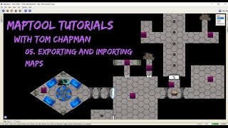 MapTool Tutorial  05 Exporting and Importing Maps [upl. by Ahkos]