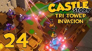 Castle Story Invasion on Tri Tower  Part 24  FINAL STAND [upl. by Mikael]