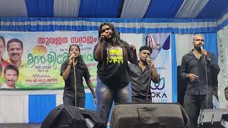 Hardworking Girl Awesome Voice  Vibes of Kerala Folk Music  Live from Karakulam [upl. by Ashelman]