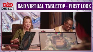 DampD Virtual Tabletop  First Look  DampD Direct [upl. by Frear]