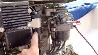 Chrysler outboard setting ignition timing Part 2 [upl. by Doss]