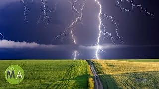 Thunderstorm Soundscape For Relaxation  Full 60 Minute Soundtrack [upl. by Fachanan]