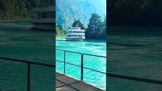 Beauty of Interlaken  Switzerland 😊🇨🇭❤️😍🛳️ interlaken switzerland [upl. by Coyle60]