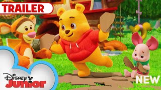 Winnie the Pooh Trailer 🍯💛  NEW SHORTS  disneyjr [upl. by Dahc355]