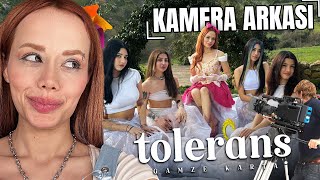 GAMZE KARTA  TOLERANS  KLİP KAMERA ARKASI [upl. by Amikan395]