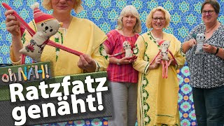 oh NÄH – Schlenkertiere nähen  ein LiveTutorial mit Frauke Frieboes Aufz v 01092023 [upl. by Sigfried]