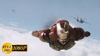 Tony Stark vs F22 Raptor  IRON MAN 2008 [upl. by Anatlus510]