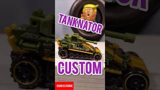 Custom Tanknator hot wheels 2024 diecast shorts [upl. by Notnerb]