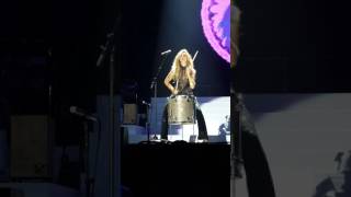 Delta Goodrem  Feline Drum Break  Child of the Universe  Wings of the Wild Tour [upl. by Rot]