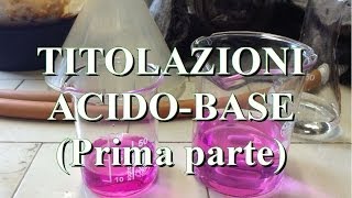 Come fare una titolazione acido  base  Corso Online di Chimica Generale e Inorganica [upl. by Anola]