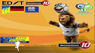 Winning Eleven 10 PS2  World Cup Germany 2006 2  Adrian Ferrari option file [upl. by Heman]