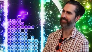 A 1989 TETRIS Expert Plays TETRIS EFFECT for the First Time [upl. by Salter456]