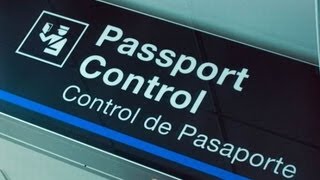 Passport control Antalia International Airport Terminal 2  Turkey Международный аэропорт Анталии [upl. by Llenehc518]