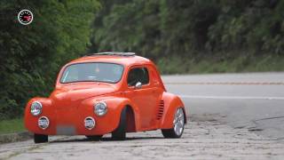 Renault 4CV Custom  FullPower 110 [upl. by Adrahs]