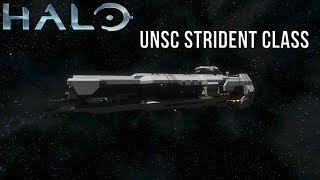 Space Engineers  HALO STRIDENT CLASS FRIGATE [upl. by Jamison]