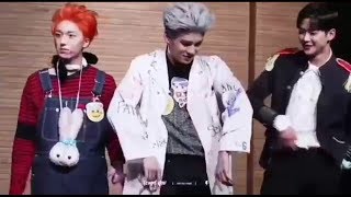 SF9 Taeyang Dancing to Taemins MOVE [upl. by Orecic]