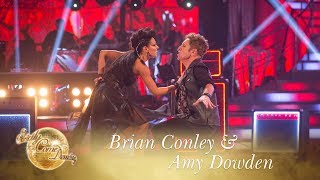 Brian Conley amp Amy Dowden Paso Doble to I Believe In A Thing Called Love  Strictly 2017 [upl. by Eilojne]