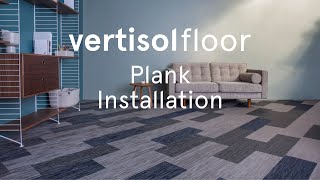 vertisolfloor  Plank Installation [upl. by Atirys38]