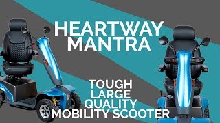 Tough Large Mobility Scooter  Heartway Mantra [upl. by Adelaide56]