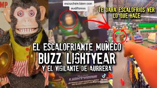 El escalofriante muñeco Buzz Lightyear y el vigilante de Aurrera [upl. by Oiludbo]