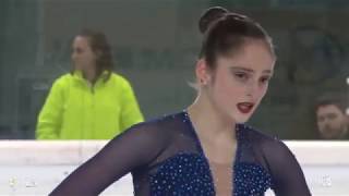 Gabriella IZZO FS Egna Spring Trophy 2019 [upl. by Geithner]